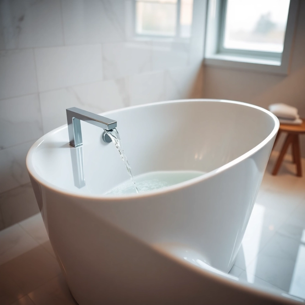 Wanna Z Wylewką W Otworze Przelewowym