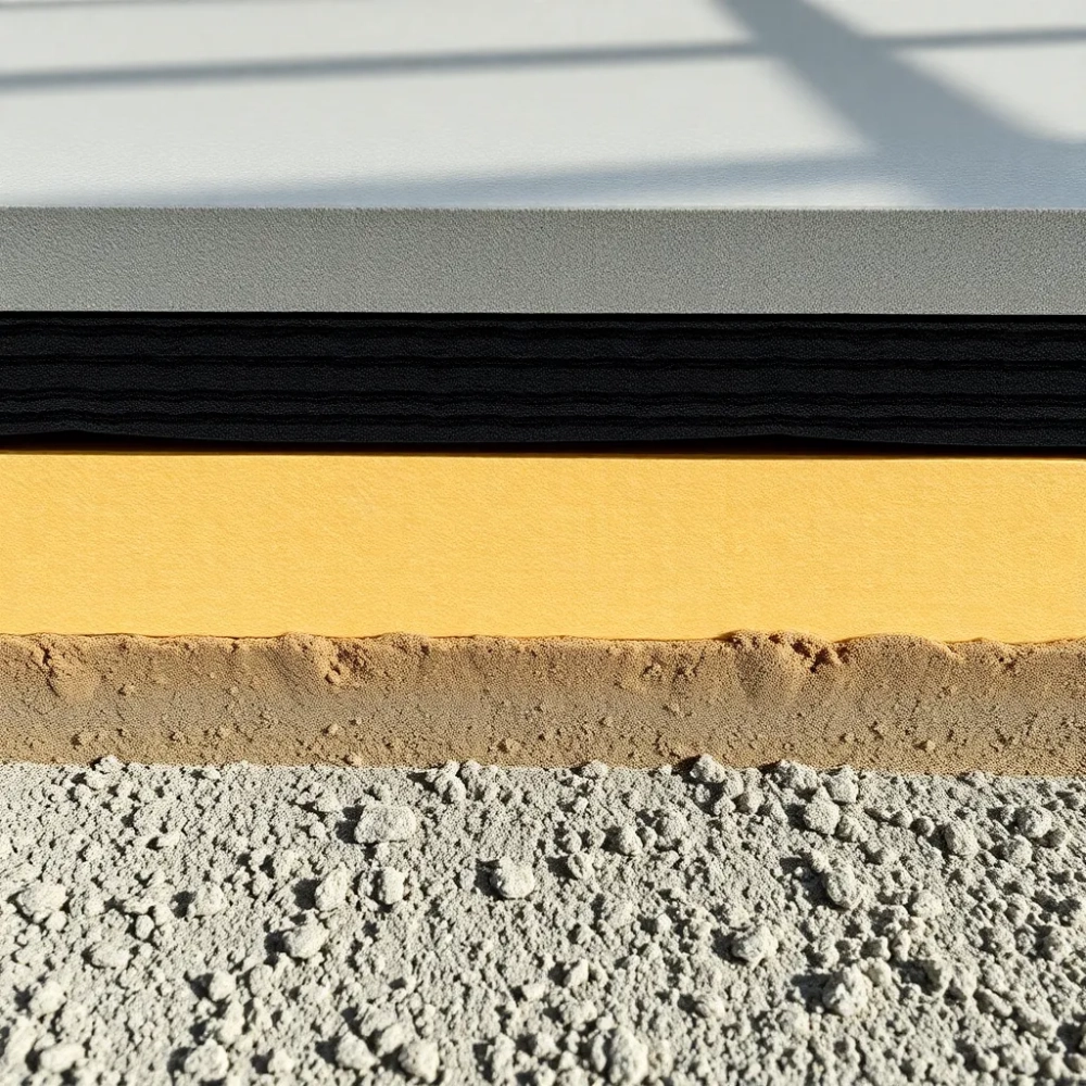 Warstwy posadzki na gruncie