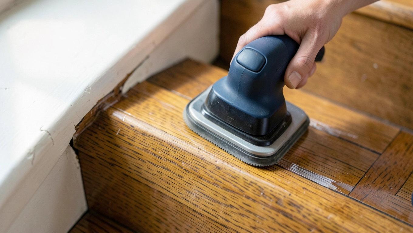 Wideo pracy cykliniarki ręcznej do drewna