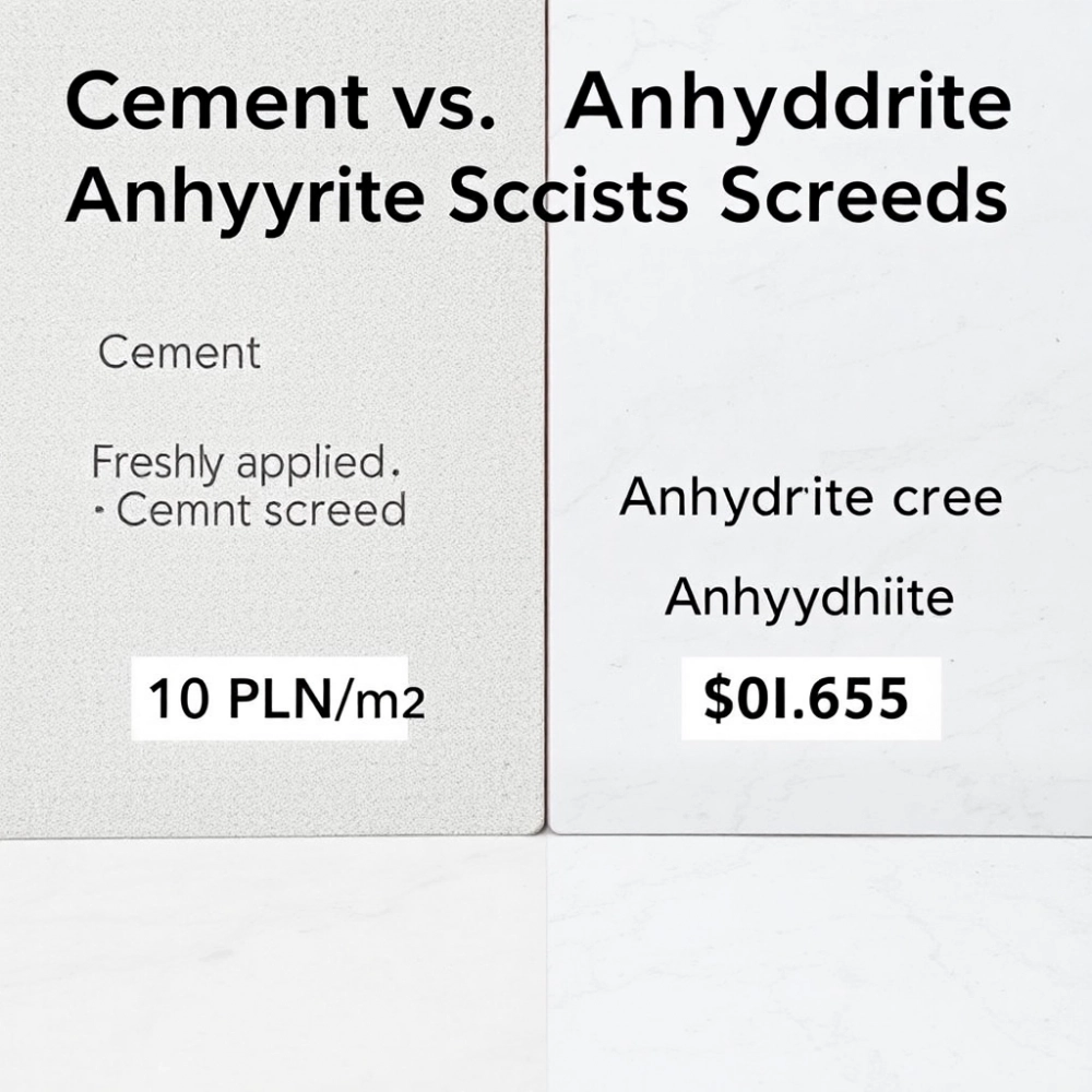 Wylewka Cementowa Czy Anhydrytowa Cena