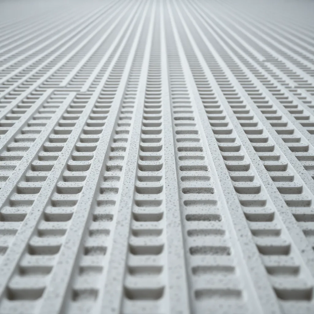 Wylewka na ogrzewanie podłogowe frezowane