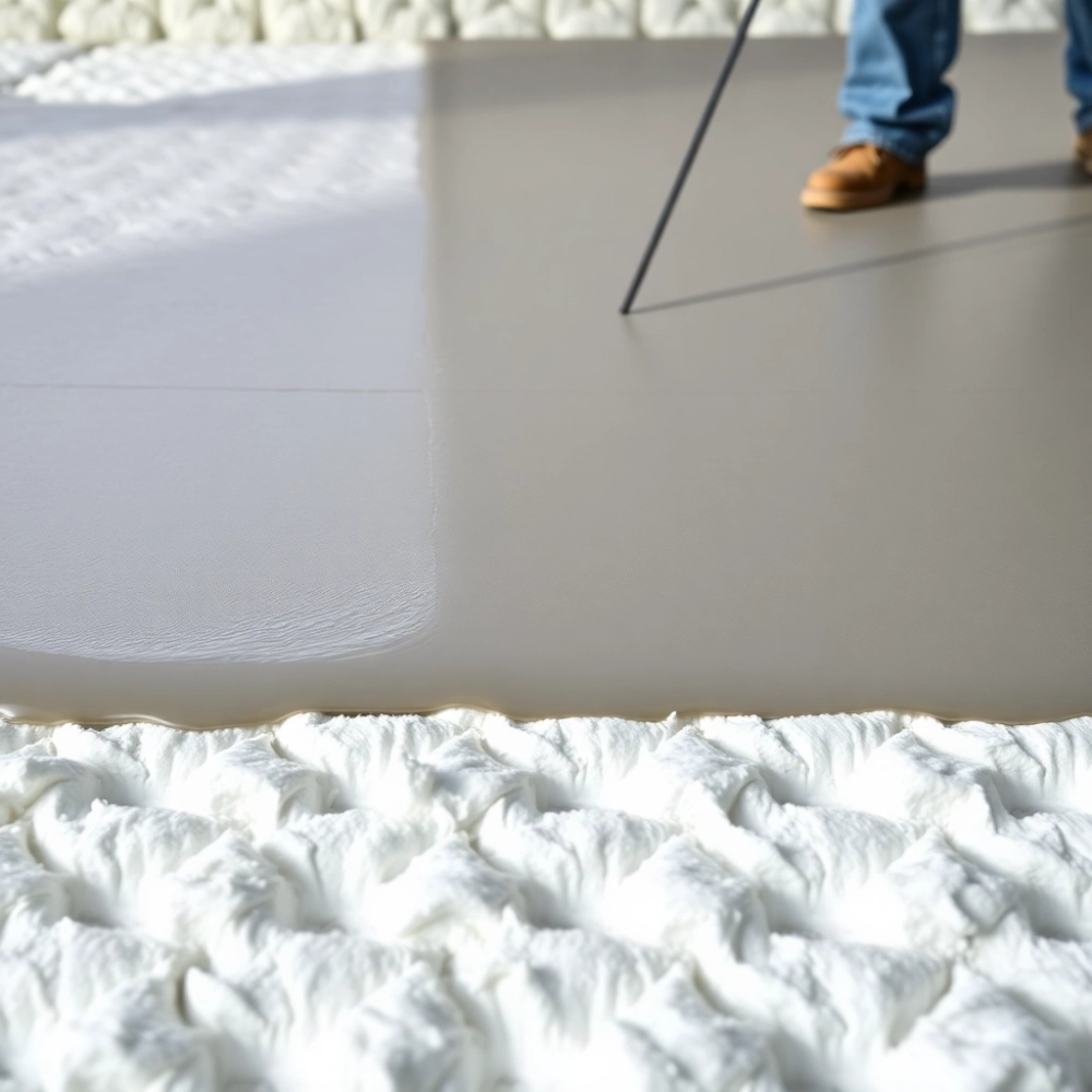 wylewka na styropianie