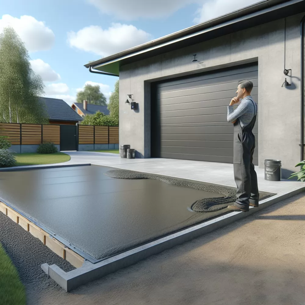 Wylewka Przy Bramie Garażowej