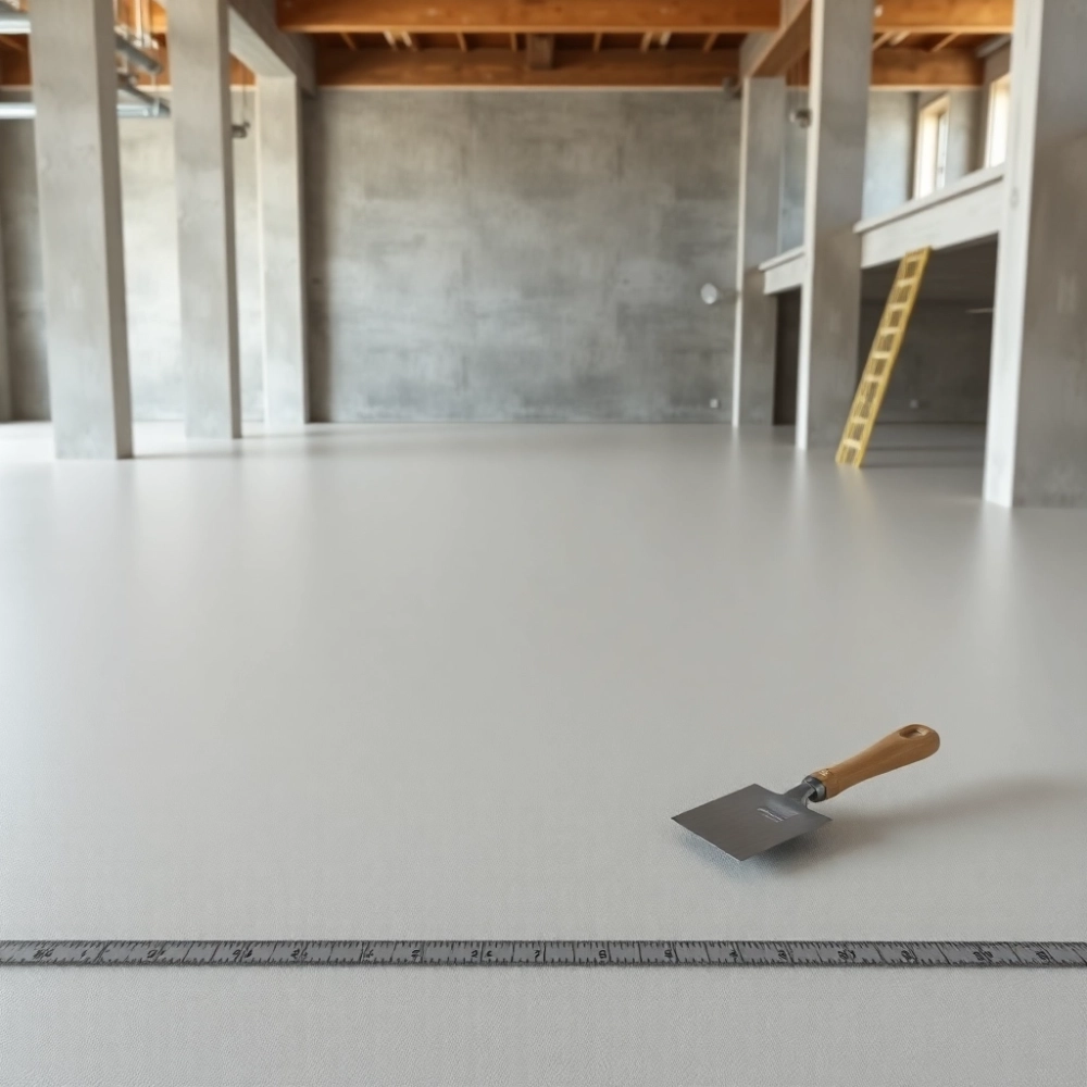 wylewka samopoziomująca grubowarstwowa