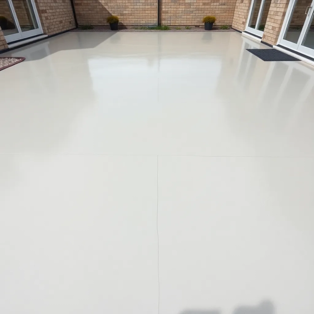 Wylewka samopoziomująca na zewnątrz