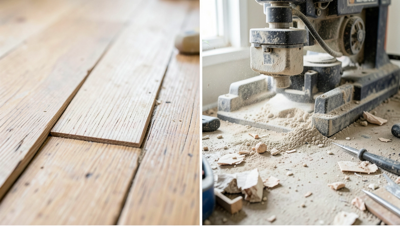 Wymiana desek vs szlifowanie podłogi