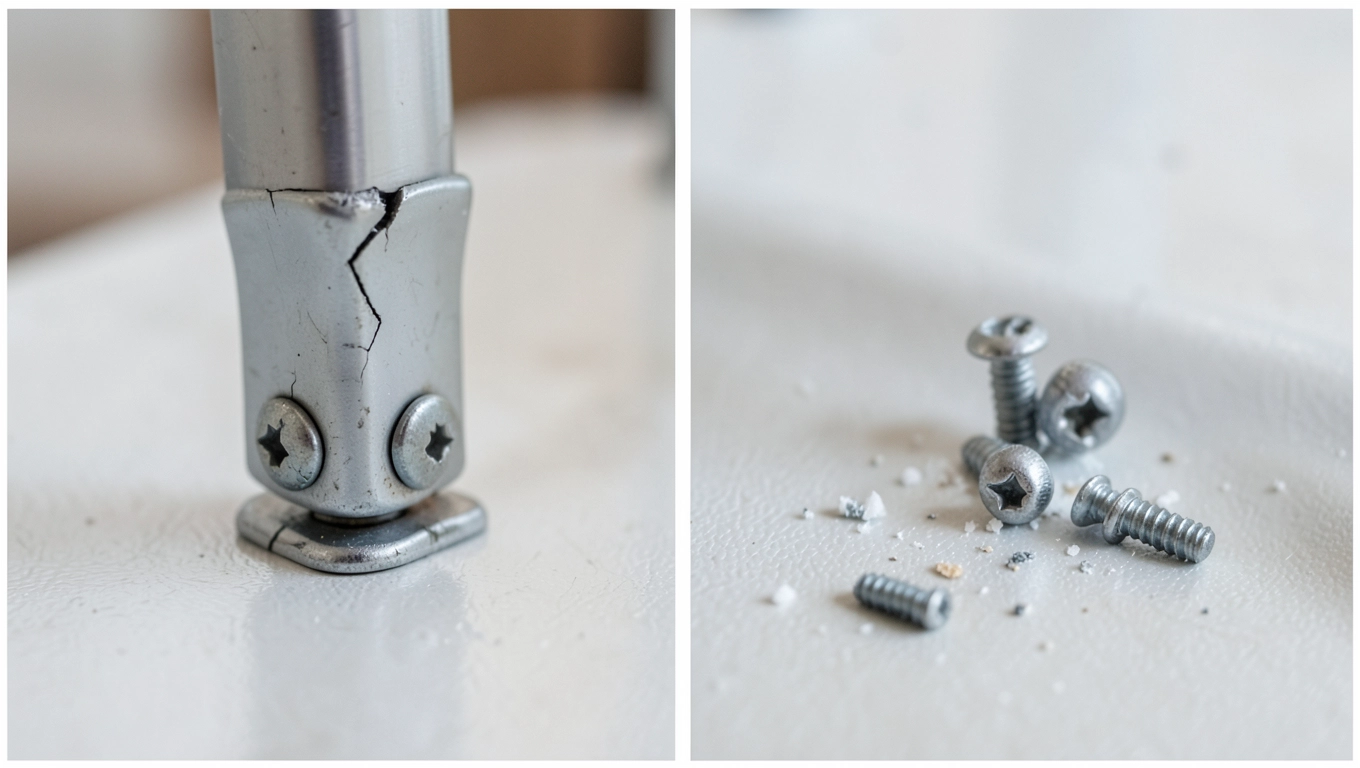 Wymiana nitów na śruby