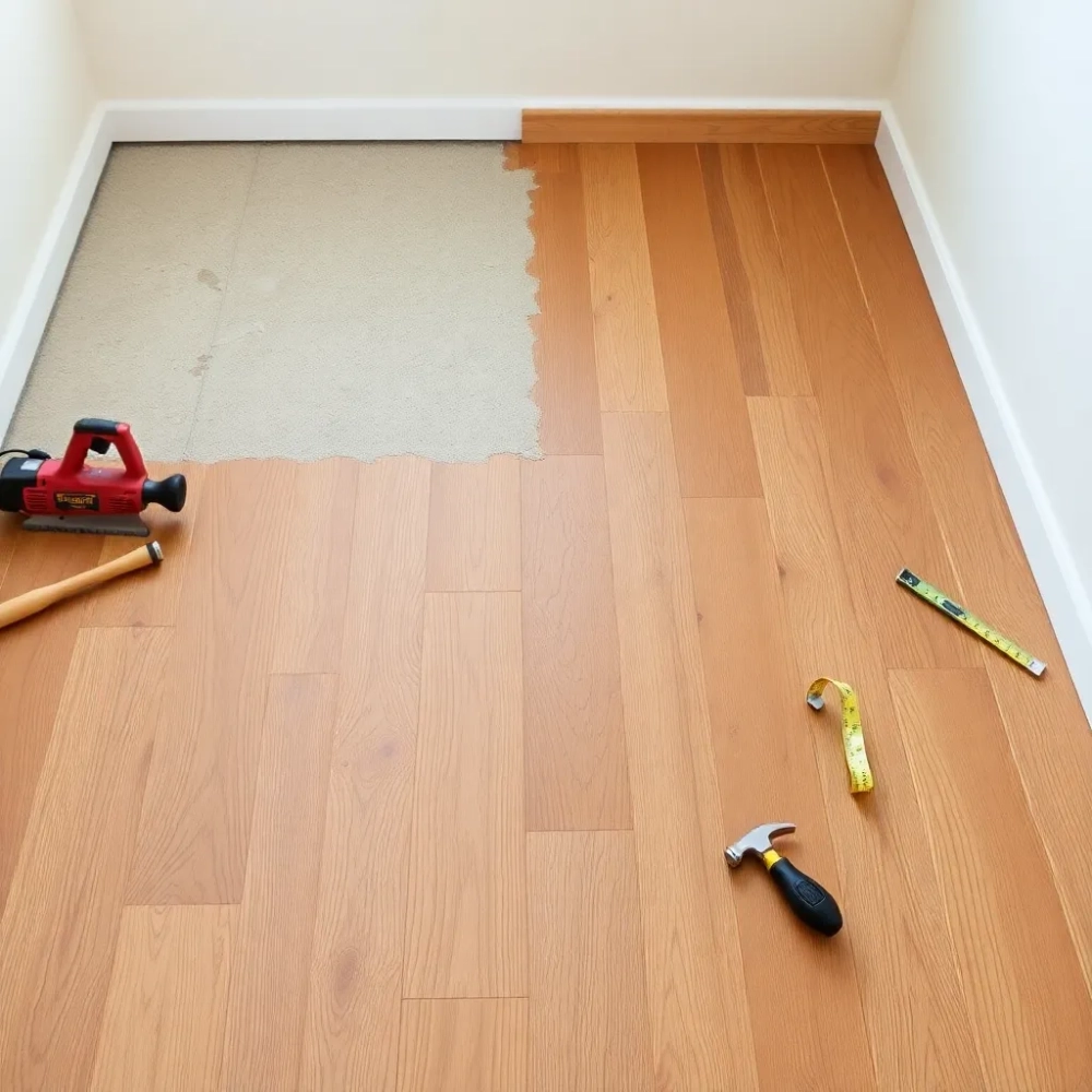 Wymiana paneli podłogowych cena