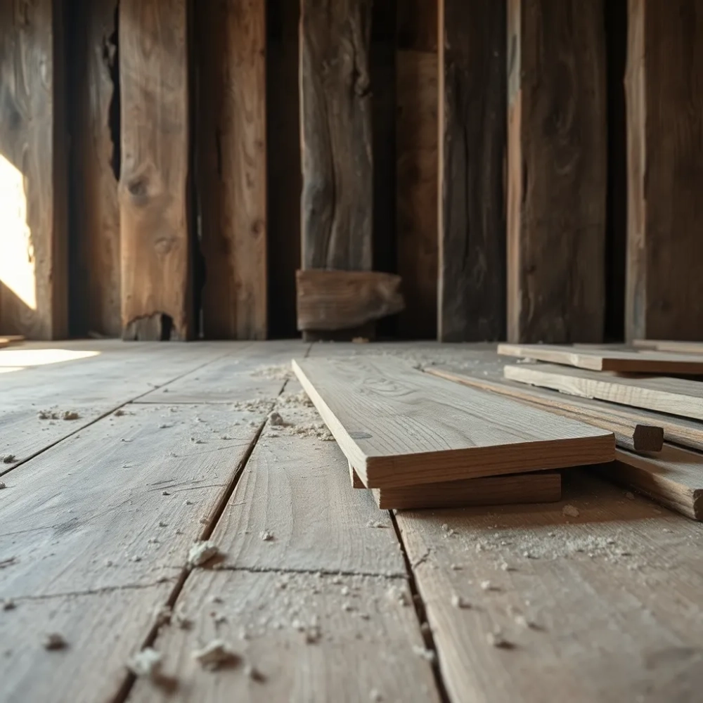 Wymiana podłogi w kamienicy