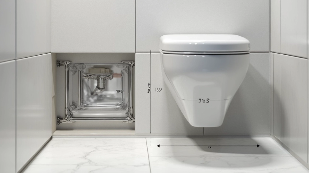 Wymiary geberitu po zabudowie