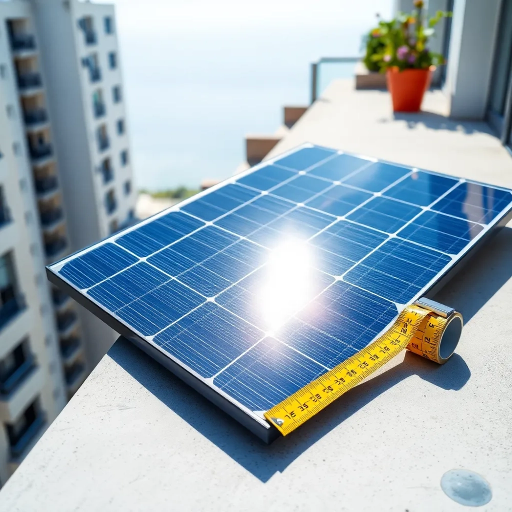 Wymiary paneli fotowoltaicznych na balkon