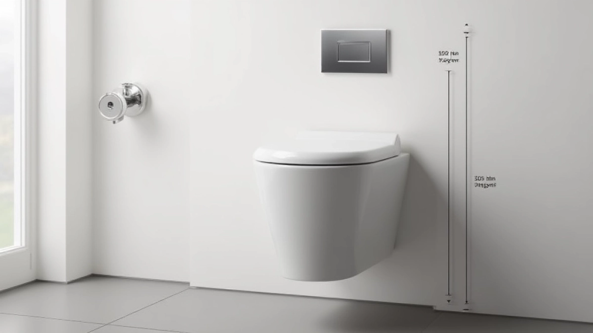 Wysokość miski WC Geberit