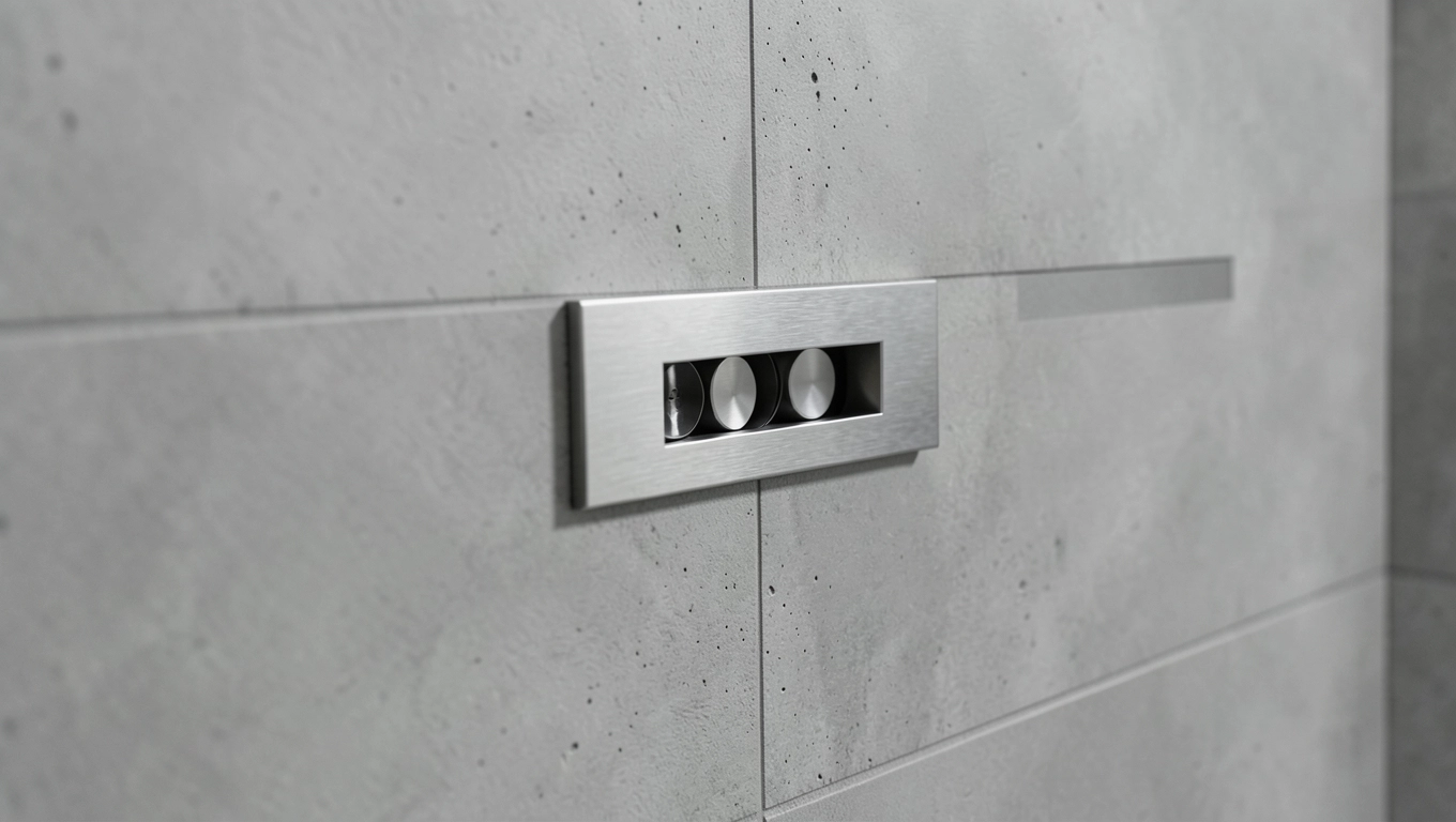 Wzornictwo odpływu ściennego Geberit