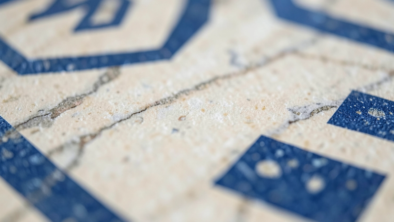 Wzory naturalnego linoleum