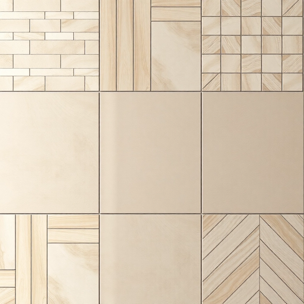 Wzory układania płytek podłogowych 60x60