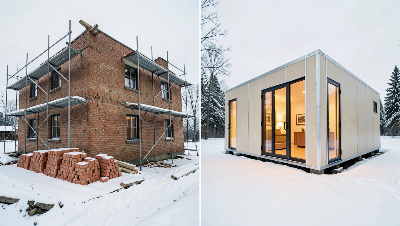 Zalety budowy z paneli SIP