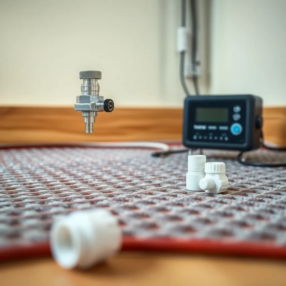 ZESTAW do ogrzewania podłogowego TECH