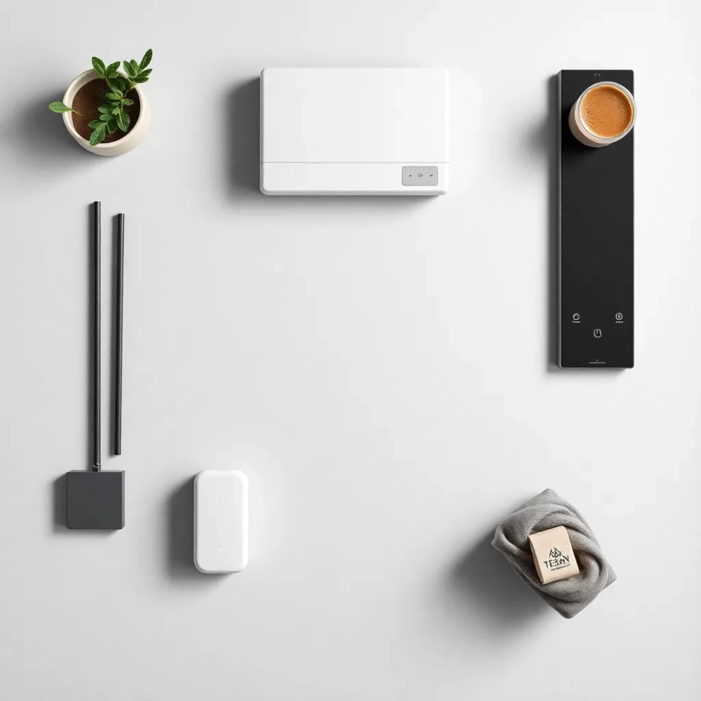 Zestaw do sterowania ogrzewaniem podłogowym TECH bezprzewodowy