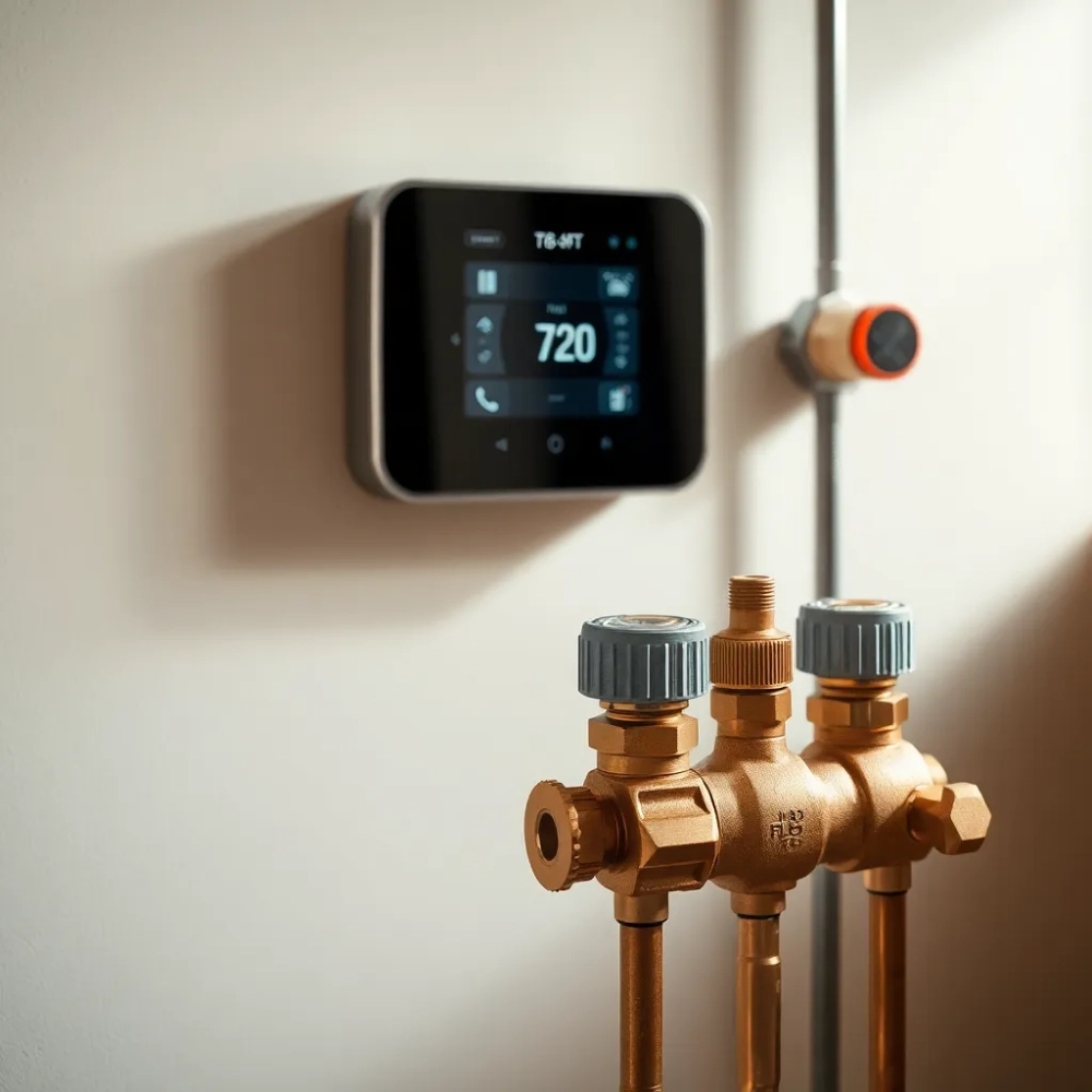 Zestaw do sterowania ogrzewaniem podłogowym