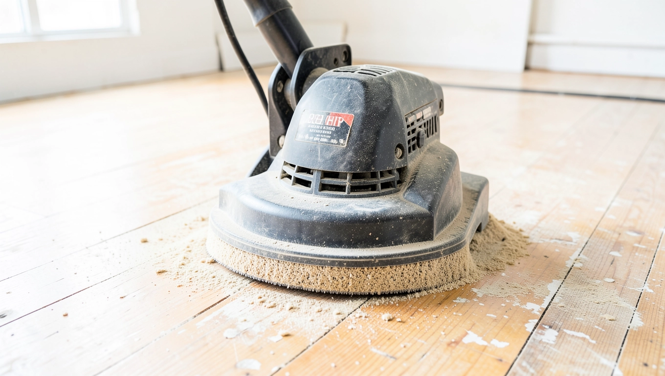 Zgrubne cyklinowanie i szlifowanie bezpyłową cykliniarką