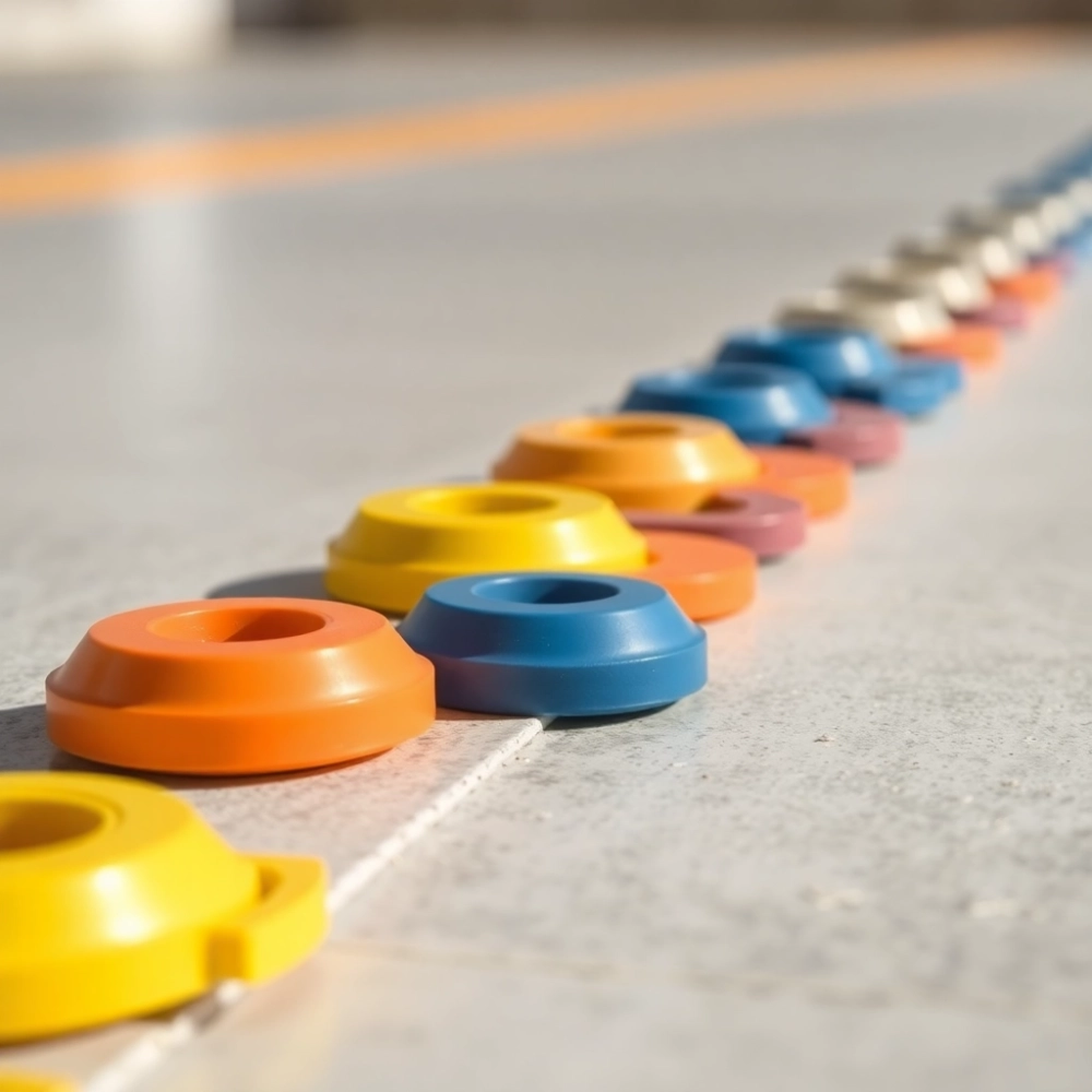 Znaczniki do wylewki samopoziomującej