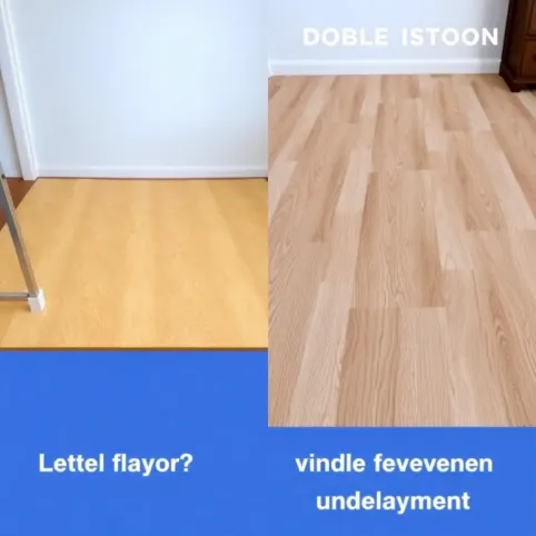Czy podkład pod panele można dać podwójny