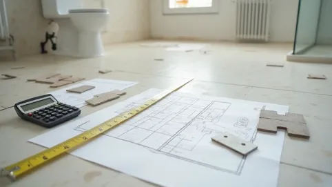 jak obliczyć płytki do łazienki