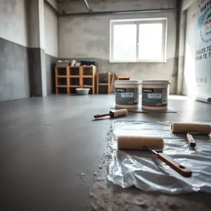 Malowanie posadzki betonowej cena robocizna