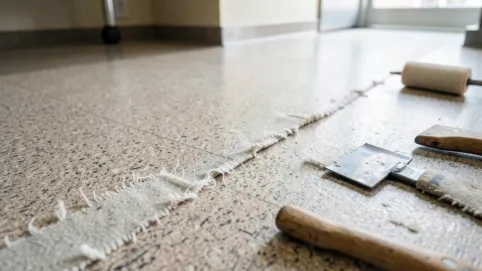 Naprawa linoleum