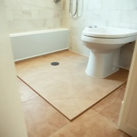 Obnizenie posadzki w łazience
