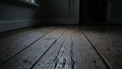 skrzypiące deski podłogowe