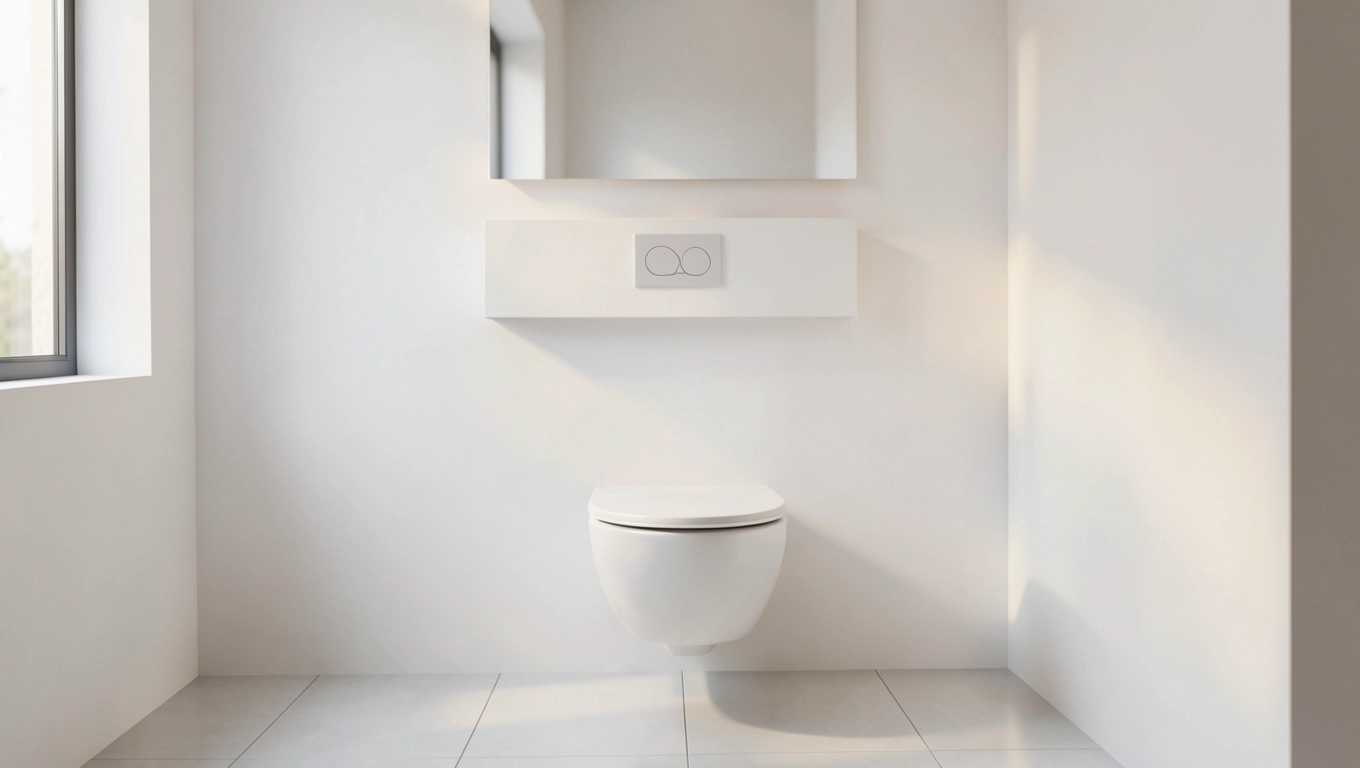 Szerokość szafki nad WC wiszącą 50 i 60 cm