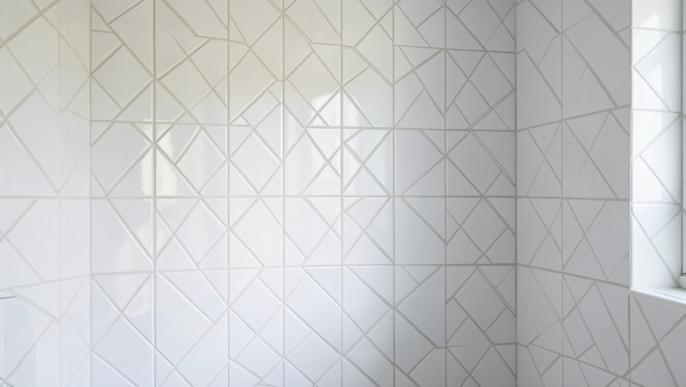 Wzory geometryczne na ściany łazienkowe
