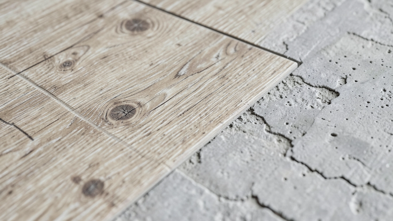 Wzory płytek linoleum